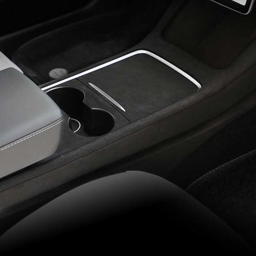 Alcantara Center Console Wrap for Tesla Model 3 Highland / Y