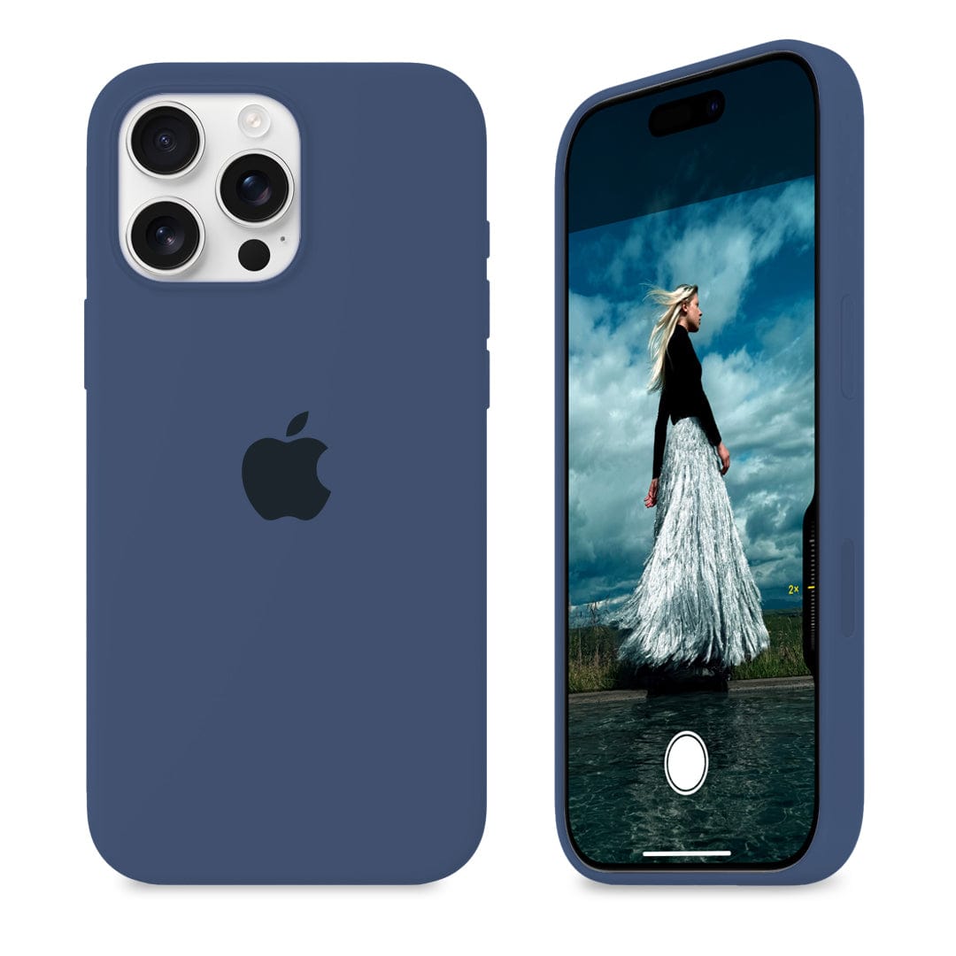 iPhone Silicone Case (Cobalt Blue)