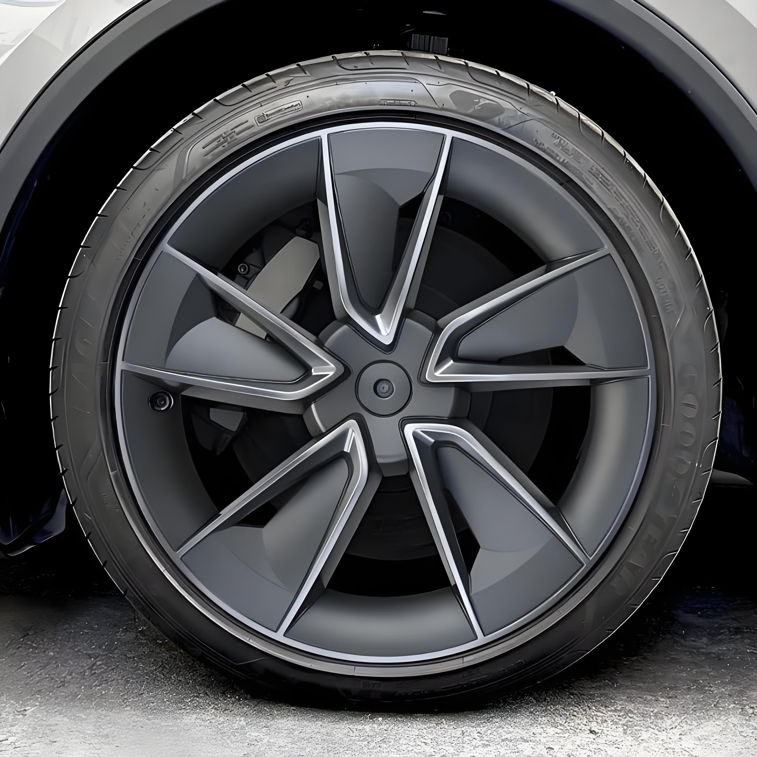 TESERY 19″ Wheel Covers for Model Y Juniper (4PCS)
